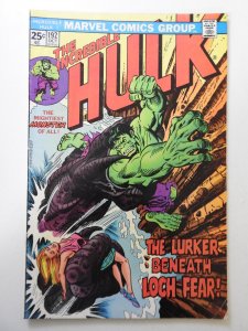 The Incredible Hulk #192 (1975) VG Condition