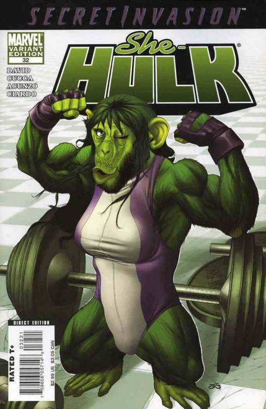 She-Hulk (2nd Series) #32A VF/NM; Marvel | save on shipping - details inside