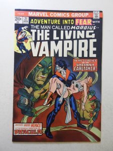 Adventure Into Fear #21 (1974) VF Condition! MVS intact!