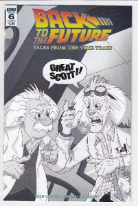 BACK TO THE FUTURE TIME TRAIN (2017 IDW) #6 VARIANT CVR B MURPHY