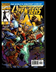 12 Avengers Marvel Comics # 1 2 3 4 5 6 7 8 9 10 11 12 Iron Man Thor Hulk JF18