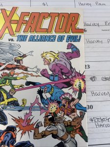 X-Factor #5 - 1st cameo appearance (shadow only) of Apocalypse