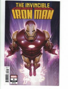 Invincible Iron Man #8 1:25 Yoon Variant Marvel Comics 2023 EB106