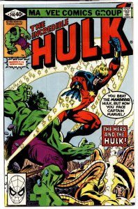 The Incredible Hulk #246 Direct Edition (1980) Hulk