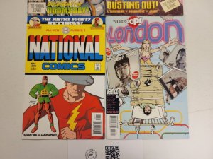 4 DC Comics #1 National Comics #3 London #22 78 Superman Man of Steel 37 TJ29