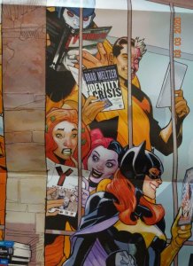 ESSENTIALS  Promo Poster, 22 x 34, 2014, DC Joker Harley Quinn Batman Unused 541