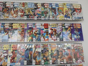 Huge Lot 190+ Comics W/ Iron Man, Thing, Superman, +More! Avg VF Condition!
