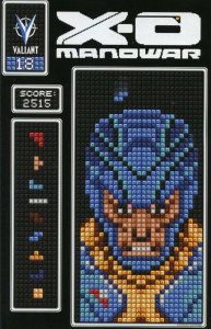 X-O Manowar #18 Orderall 8-bit L2 Variant Comic Book 2013 - Valiant