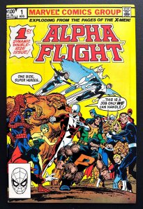 Alpha Flight #1 (1983) [Key] Many 1st App John Byrne - NM!