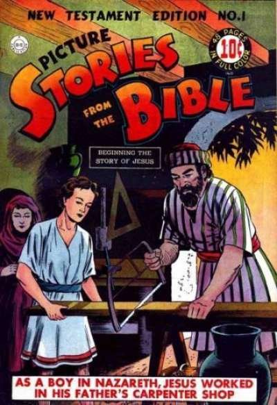 Picture Stories from the Bible: New Testament Edition #1, Good+ (Stock photo)