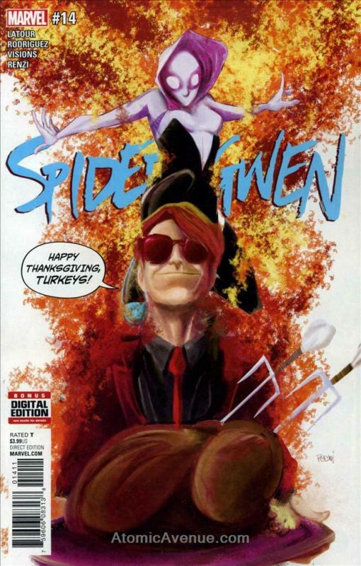 Spider-Gwen (2nd Series) #14 VF/NM; Marvel | save on shipping - details inside