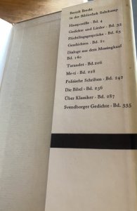 Bertolt Brecht,on theater,1973