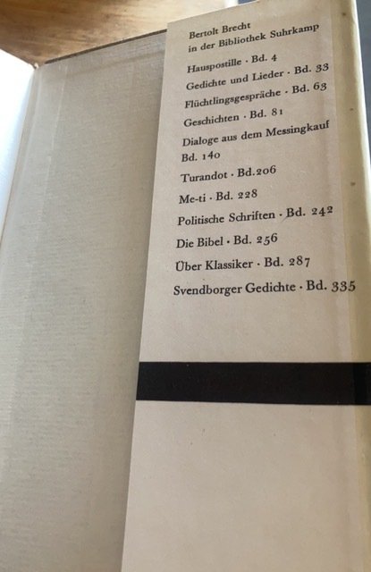 Bertolt Brecht,on theater,1973