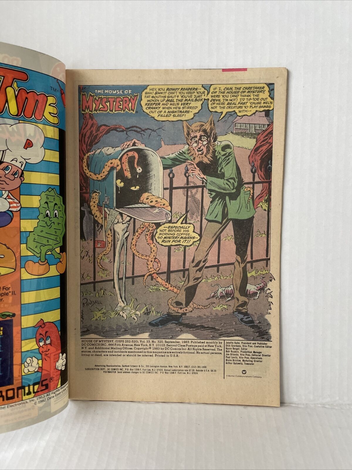 House Of Mystery Comic Books Bronze Age Dc Comics Horror Sci Fi Hipcomic