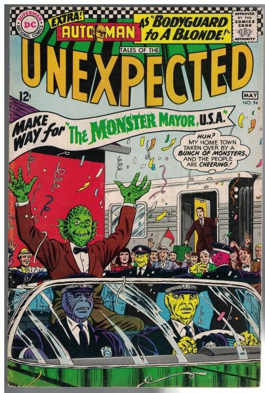 UNEXPECTED (TALES OF) 94 VG-F May 1966