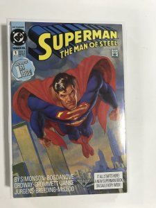 Superman: The Man of Steel #1 (1991) NM3B125 NEAR MINT NM