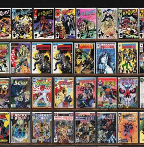 Huge Lot 150+ Comics with Elfquest, Classic X-Men, The Defenders & More!