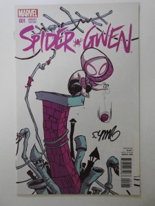 Spider-Gwen #1 Variant Cover Signed By Skottie Young! Beautiful NM- Condition!