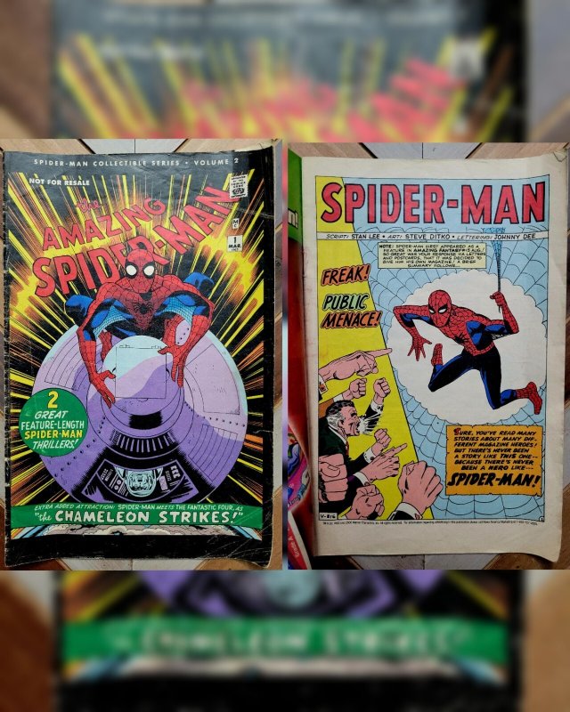SPIDER-MAN: Collectible Series #1-17 (2006 GoGurt/Post Giveaway) Comic Reprints