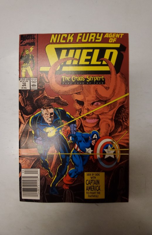 Nick Fury, Agent of SHIELD #10 (1990) NM Marvel Comic Book J717