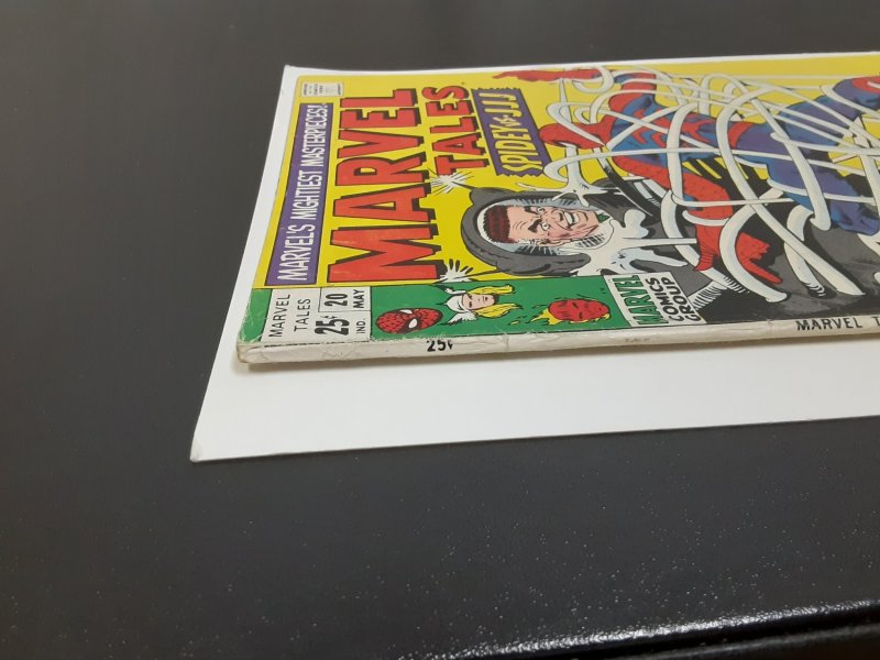 Marvel Tales #20 (1969) Cover art by Steve Ditko.  Stan Lee,  Jack Kirby