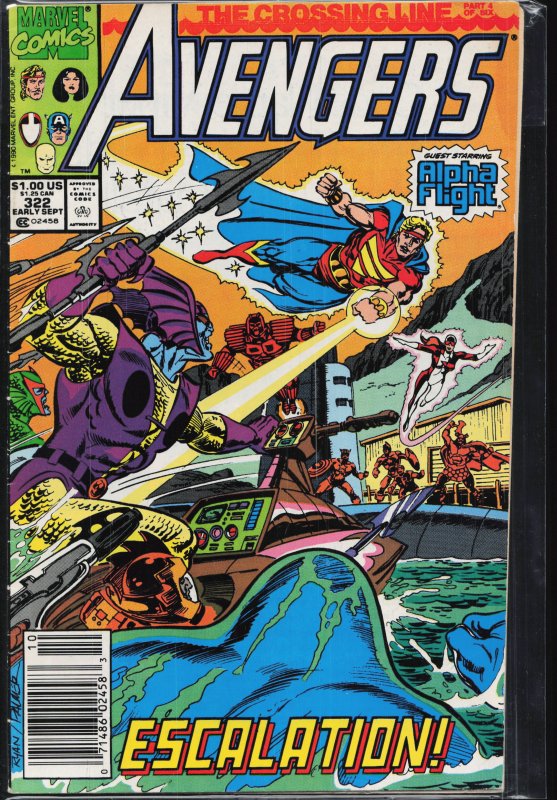 The Avengers #322 (1990) The Avengers