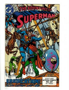 12 Adventures of Superman DC Comics 453 454 457 458 459 460 461 462 463 + HG1