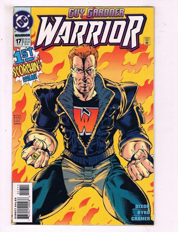 Guy Gardner Warrior #17 VF DC Comic Book Dixon 1994 DE10