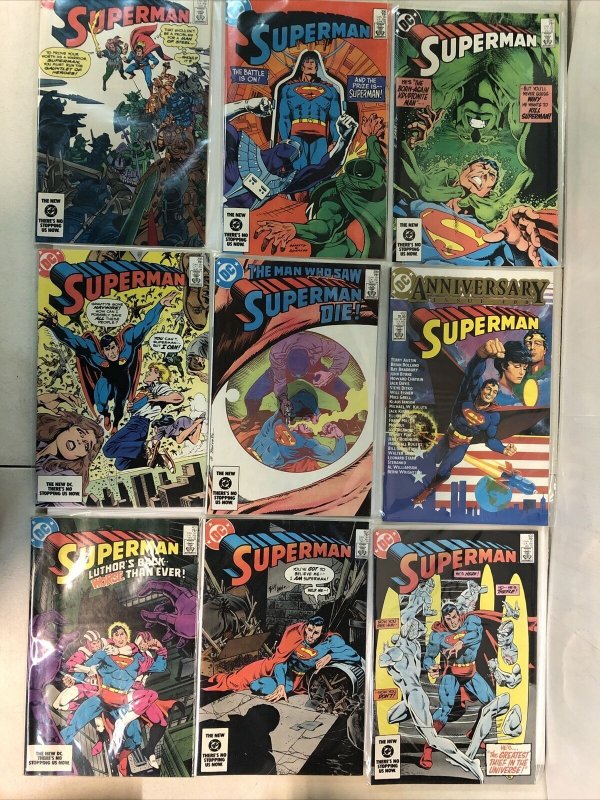 Superman (1980) Complete Set # 350-423 (VF/NM) DC Comics