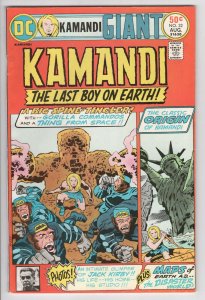 KAMANDI, THE LAST BOY ON EARTH #32 - 5.5 - OW - Kirby