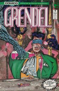 Grendel (2nd Series) #10 VF/NM ; COMICO | Matt Wagner Blindfold Cover