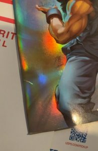 Street Fighter II #01 Ryu Special Power Foil Cover #15 (Udon) Small ding