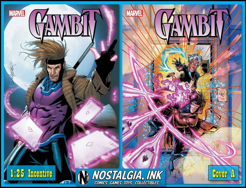 GAMBIT #1 CVR A + 1:25 LARROCA VARIANT MARVEL COMICS NM 2022 PRESALE SHIPS 5/11