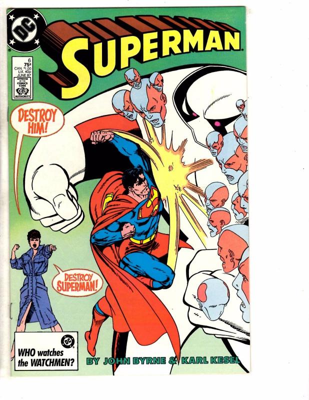 Lot Of 5 Superman DC Comic Books # 3 4 5 6 7 Batman Flash Arrow Atom J217