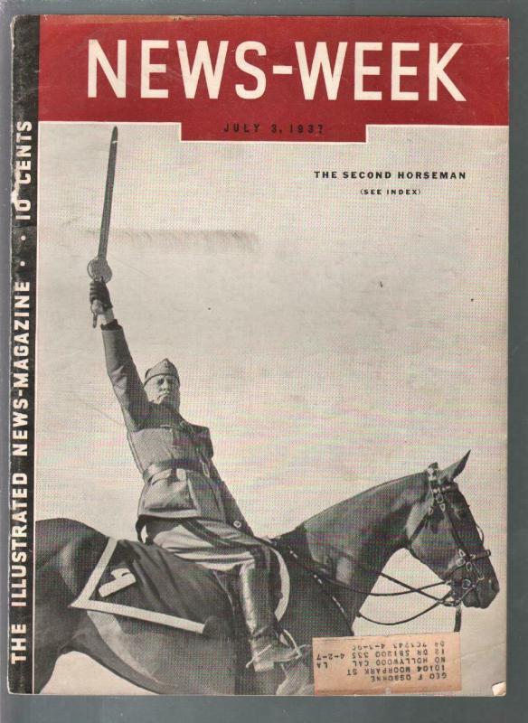 Newsweek 1/3/1937-labor strikes-tax scam-Spain-VG/FN