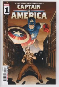 CAPTAIN AMERICA (2023 MARVEL) #1 CVR A JESUS SAIZ