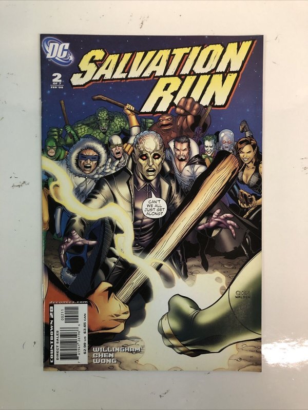 Salvation Run (2008) Complete Set # 1-7 (VF/NM) DC Comics•Willingham•Chen•Wong