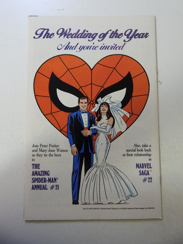 The Amazing Spider-Man #292 (1987) VF Condition