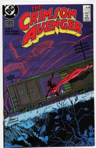 Crimson Avenger #2 (1988) The Crimson Avenger