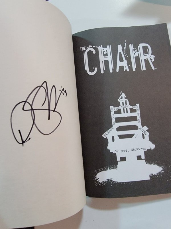 The Chair by Peter Simeti (Signed) 2019, Trade Paperback Alterna