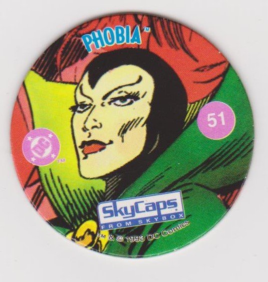 1993 Skybox Skycap #51 Phobia