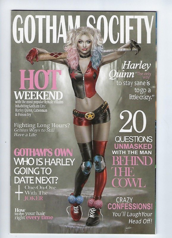 ?SUICIDE SQUAD #6 (2021)NATALI SANDERS HARLEY QUINN MAGAZINE TRADE VARIANT?