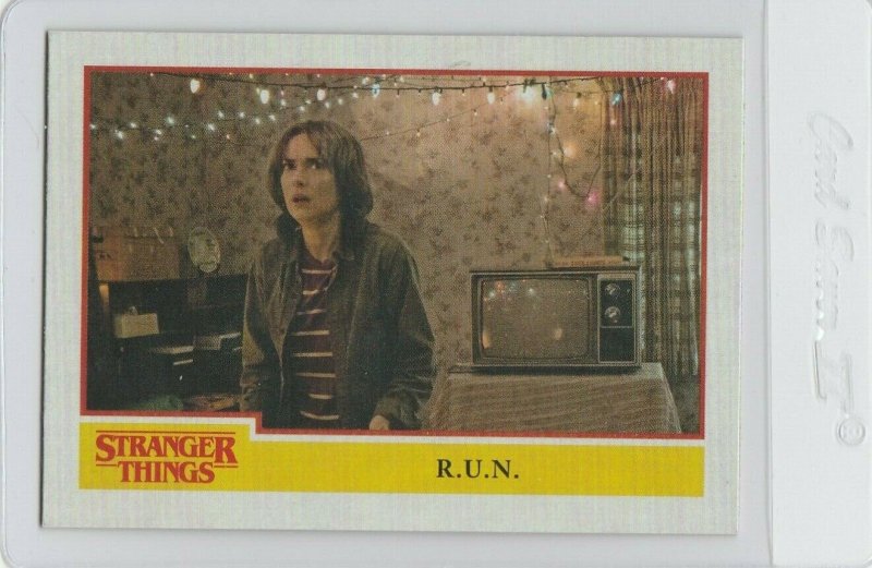 Stranger Things R.U.N. 46 Topps Netflix 2018 Season One trading card