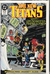 The New Titans #59 (1989) Teen Titans