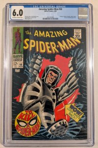 Amazing Spider-Man #58 CGC 1968 John Romita Sr 1st Spider Slayer II Iconic Cover