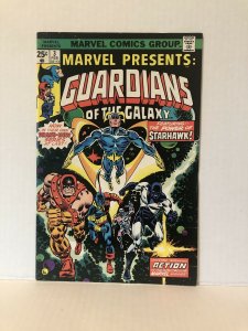 Marvel Presents #3  - Guardians Of The Galaxy  MVS Cut Out