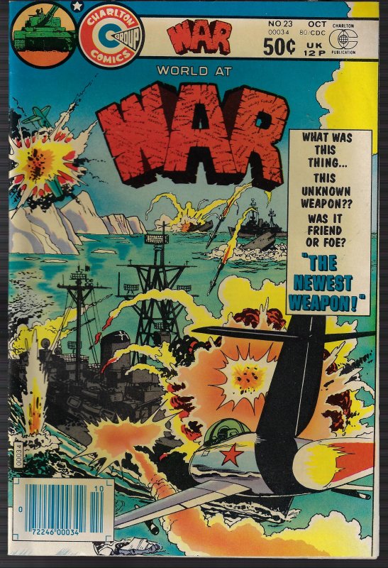 War #23 (Charlton, 1980) NM