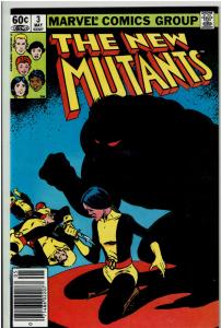 New Mutants #3, 9.2 or Better, 1st Cameo Demon Bear