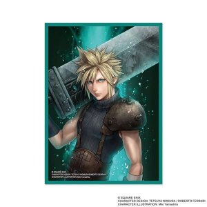 Card Sleeves Final Fantasy VII- Cloud (FFCSS-02) (100ct) By Square Enix