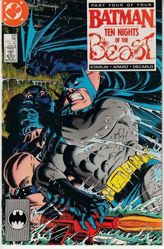 Batman(vol. 1) # 420 Ten Nights of the Beast